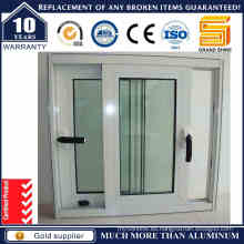 Ventana deslizante de aluminio / vidrio doble de vidrio templado